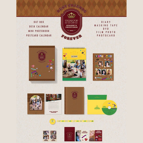 ITZY - 2023 SEASON'S GREETINGS Best Friends Forever