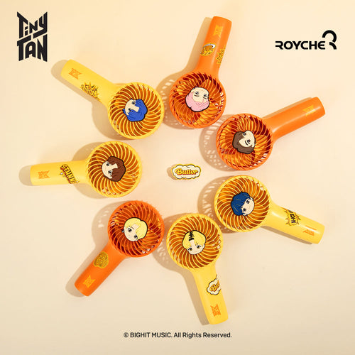 TinyTAN Official Mini Handy Fan Butter Ver.