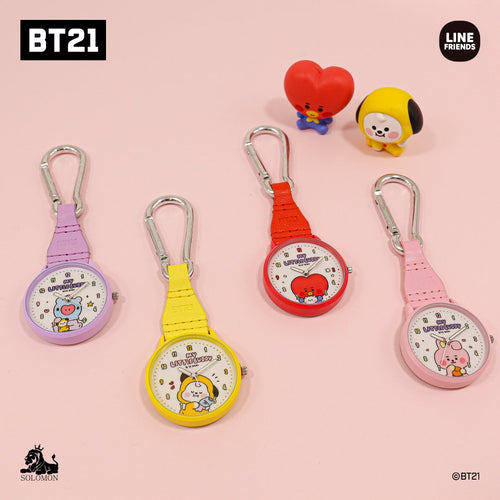 BT21 JAPAN - Official Baby My Little Buddy Karabiner Watch
