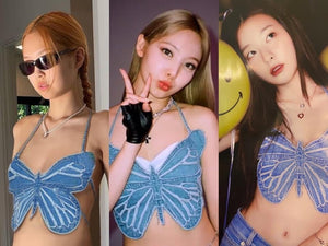 Nayeon + Seulgi + Jennie Style Butterfly Top – kheartshop