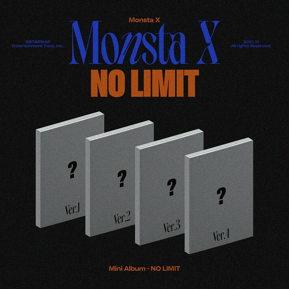MONSTA X - NO LIMIT (You can Choose Ver. + Free Shipping)