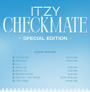 ITZY - CHECKMATE Special Edition (You Can Choose Version)