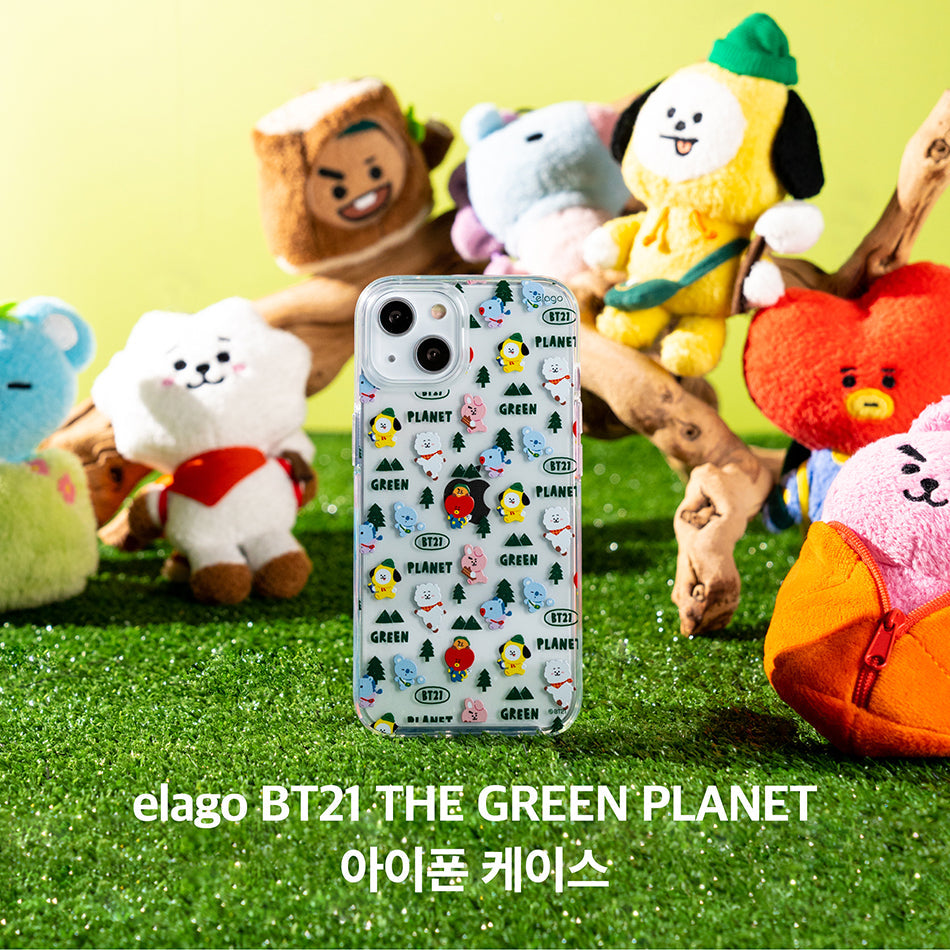 BT21 Official Green Planet iPhone Case