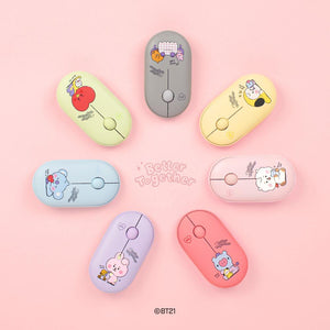 BT21 Official Little Buddy Multi Pairing Wireless Mouse Ver.