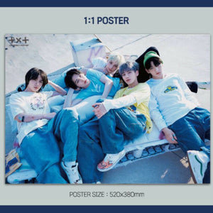 TXT TOMORROW X TOGETHER Fight or Escape Version Jigsaw 500pcs + Poster + Photocard