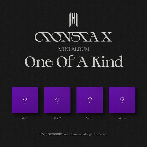 MONSTA X - One of a Kind (You can Choose Ver. + Free Shipping)