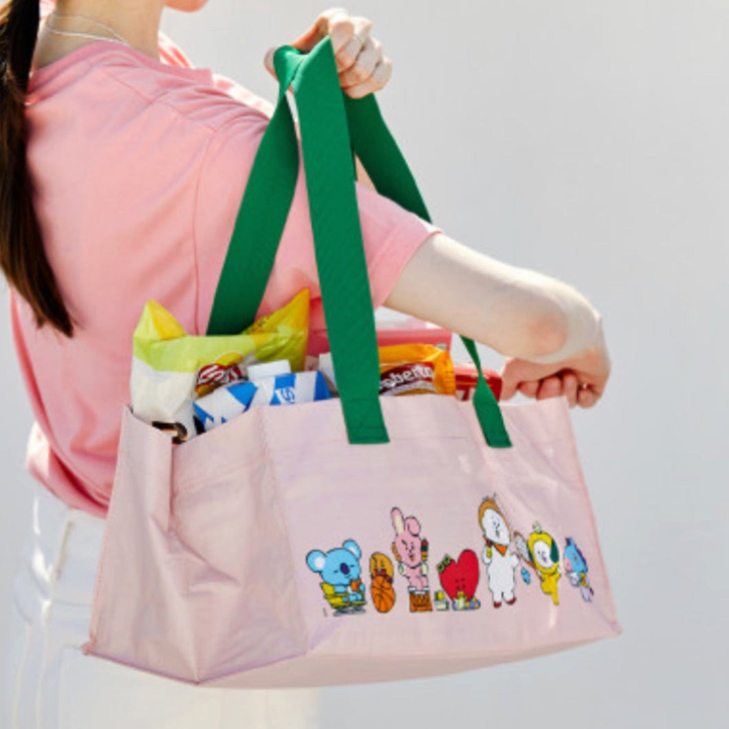 BT21 Official In The Forest Doll Multi Picnic Bag
