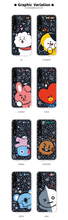 [BT21] PRESS ME GRAPHIC LIGHT UP CASE (HYBRID) FOR IPHONE
