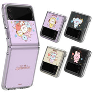 BT21 Official Baby Sketch Galaxy Z FLIP 3 Clear Reinforced Phone Case