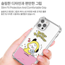 BT21 MY LITTLE BUDDY Clear Air Cushion Reinforced Case for iPhone