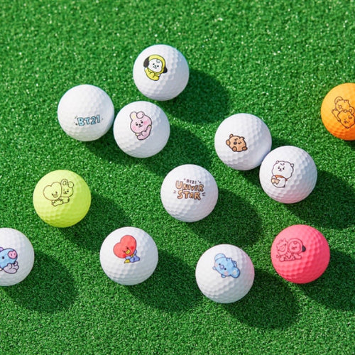 BT21 Official Golf Ball Matte Dozen