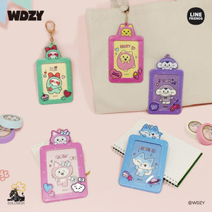 WDZY JAPAN - Official Card/Photocard Case Holder Keyring + Sticker (ITZY Collaboration)