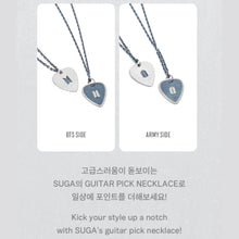 BTS Artist Made Collection - By BTS: SUGA (Guitar Pick Necklace) + Free Express Shipping