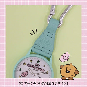 BT21 JAPAN - Official Baby My Little Buddy Karabiner Watch
