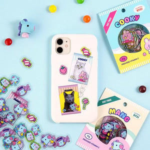 BT21 Official Baby Jelly Candy Flake Sticker Pack