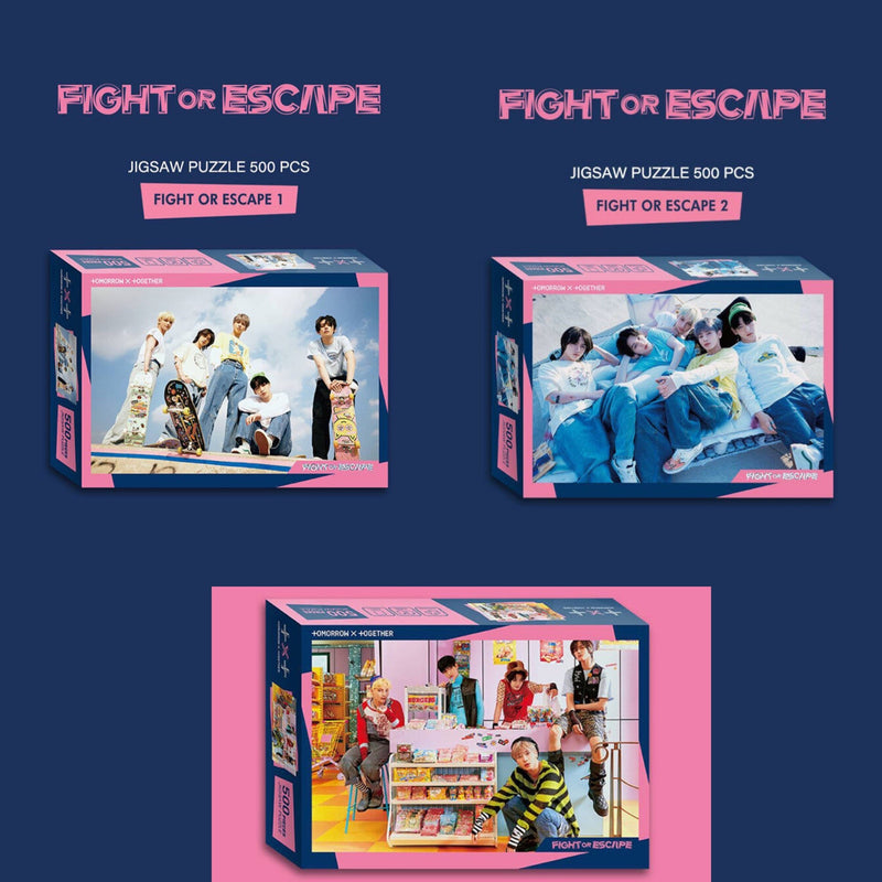 TXT TOMORROW X TOGETHER Fight or Escape Version Jigsaw 500pcs +