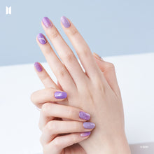 BTS Official Jellymix Collaboration PLAY THE Dynamite Gel Nail Strip