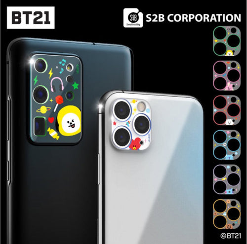 BT21 Official Camera Protector for iPhone and Galaxy