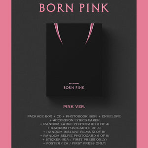 BLACKPINK - BORN PINK ( Box Set Version )