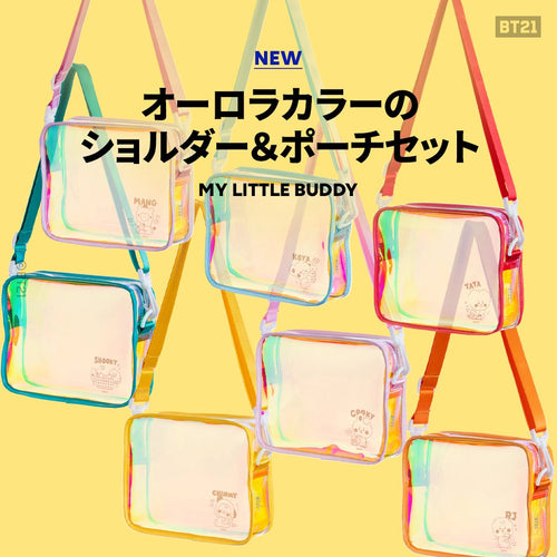 BT21 JAPAN - Official Baby My Little Buddy Holographic PVC Bag