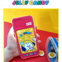 BT21 Official JELLY CANDY Lighting Up Case for iPhone and Galaxy