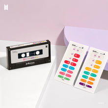 BTS Official Jellymix Collaboration PLAY THE Dynamite Gel Nail Strip