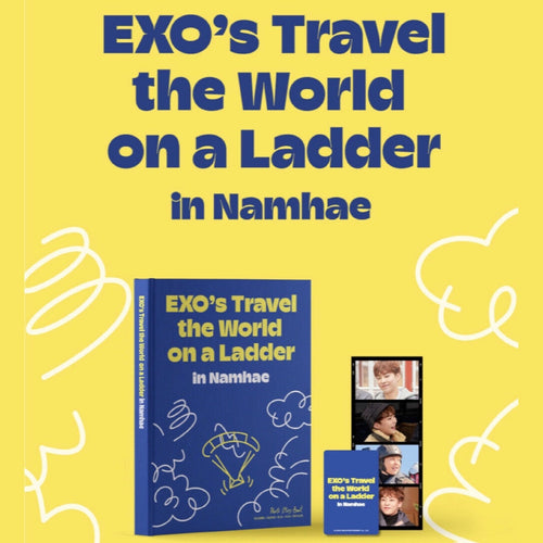 EXO's Official Travel the World On a Ladder in Namhae PhotoBook