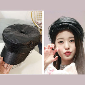 IVE Style WonYoung Mesh Hat