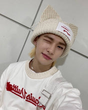 StrayKids HyunJin Knitted Hat with Ears