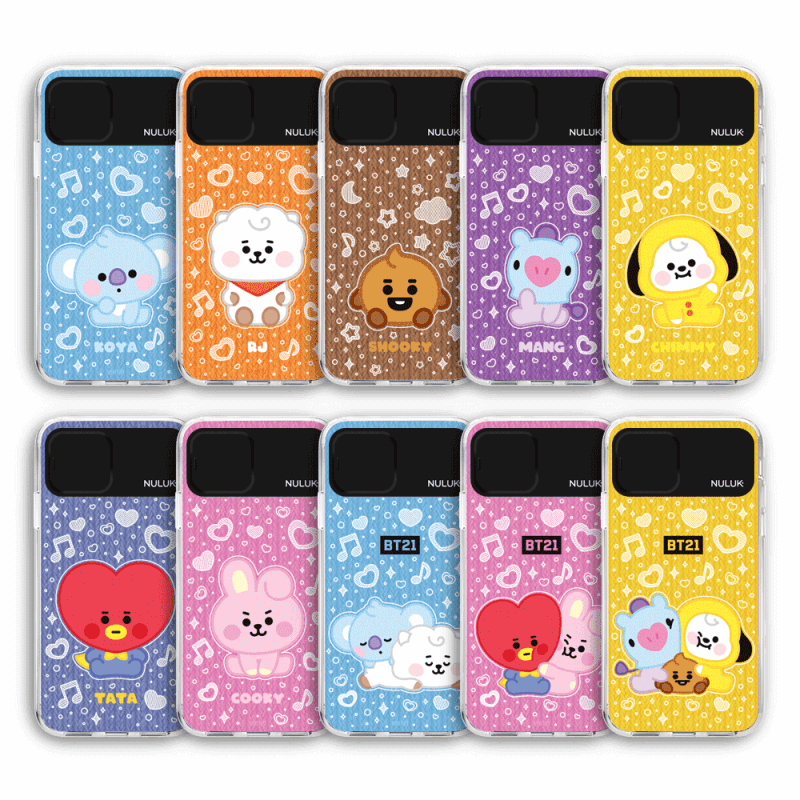 BT21 OFFICIAL Baby Series Graphic Light Up Case (iPhone and Samsung)