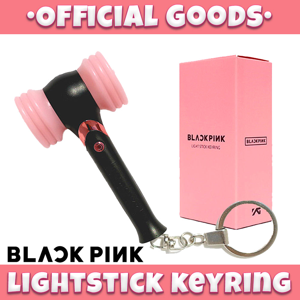 Black Pink Official Lightstick Keyring + Free Gift