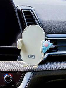 BT21 Official Car Fast Wireless Charger minini Ver