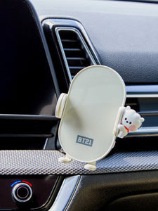 BT21 Official Car Fast Wireless Charger minini Ver