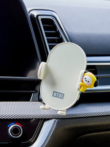 BT21 Official Car Fast Wireless Charger minini Ver