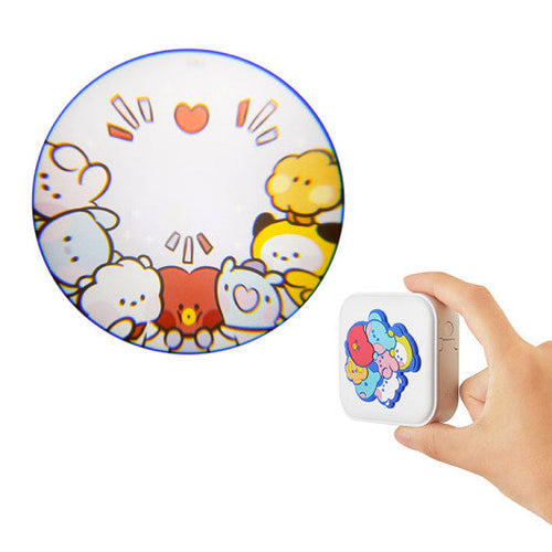 BT21 Official Car Door Light Minini Version