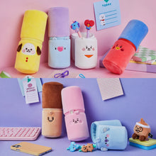 BT21 Official Baby Study With Me Face Pencil Case