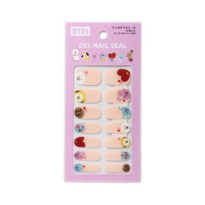 BT21 JAPAN - Official Baby Gel Nail Sticker BT21 Gel Nail Sticker Heart Version
