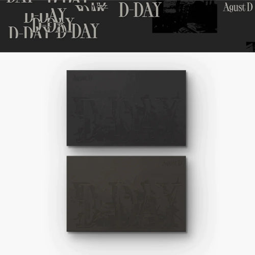 BTS SUGA - Agust D D-DAY 1st Solo Album ( You Can Choose Ver )