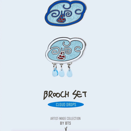 ARTIST MADE COLLECTION - V TAEHYUNG CLOUD DROPS BROOCH SET