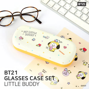 BT21 Baby My Little Buddy Glasses Case Set