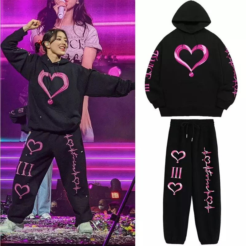Twice Style 4th World Tour Hoodie and Pants (Fan Goods)