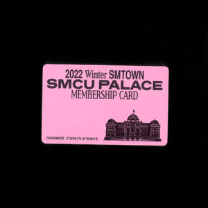 2022 Winter SMTOWN : SMCU PALACE Membership Card Ver. / SMart Album (You Can Choose Version)