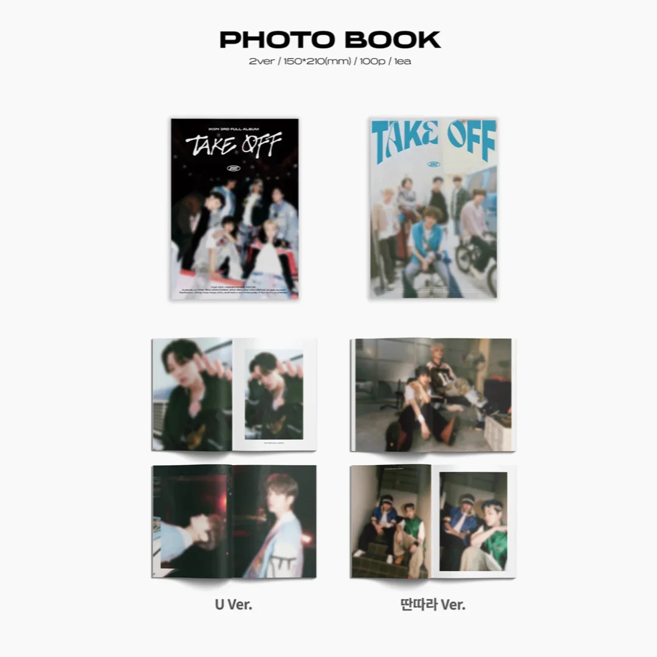 iKON - TAKE OFF 3rd Album (You Can Choose Version) – kheartshop iKON - TAKE OFF 3rd Album (You Can Choose Version) – kheartshop