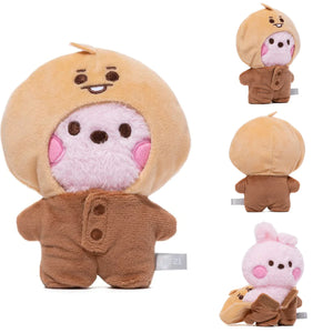 BT21 JAPAN - Official My Little Buddy Tatton With Baby Romper 15cm