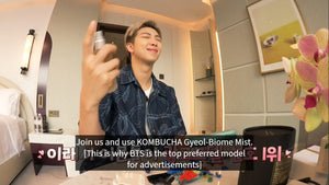 Run BTS! Elishacoy Kombucha Gyeol-Biome Mist 3.38oz - 100ml Vegan Life