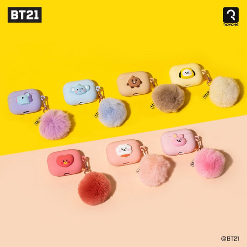 BT21 Official Airpods Pro Case BT21 Baby POM-POM