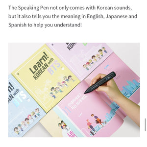 BTS Official - Learn! KOREAN with BTS BOOK Package + FREE Express Shipping