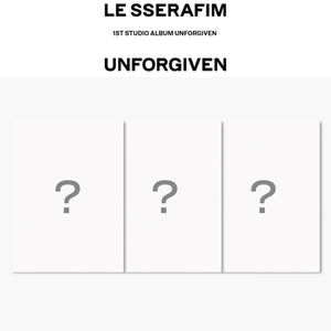 LE SSERAFIM - UNFORGIVEN 1st Studio Album (You Can Choose Ver) + Weverse PO