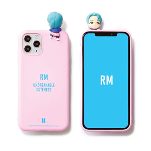 BTS Official CHARACTER Figure Color Jelly Case Nickname Version (for iPhone and Samsung)