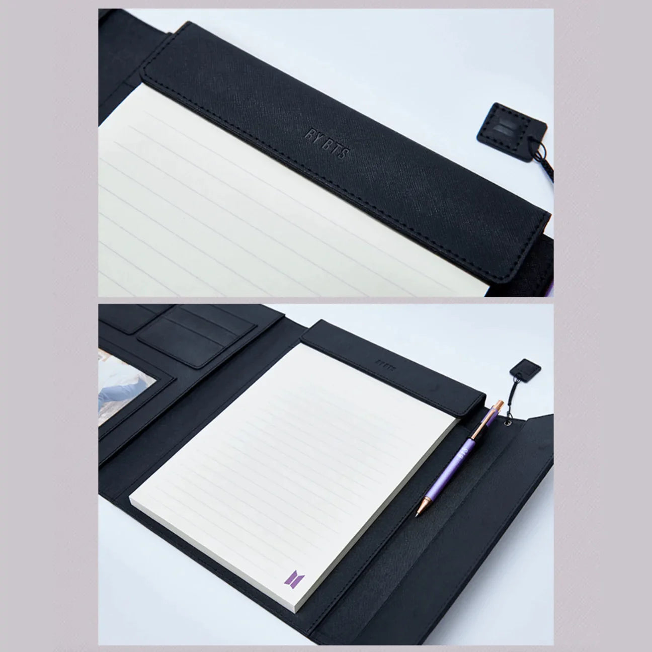 ARTIST MADE COLLECTION SUGA BLACK NOTE & COVER SET – kheartshop